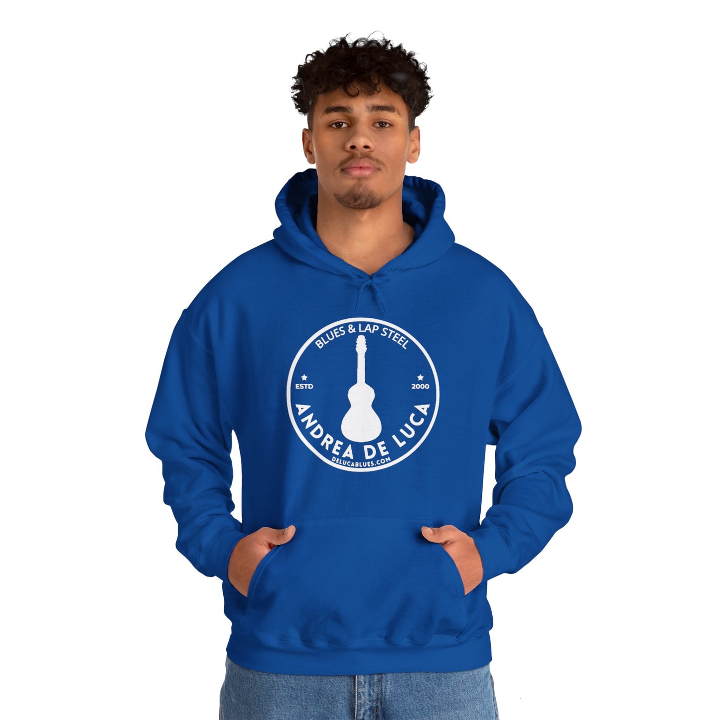HOODED SWEATSHIRT - MAXI FELPA CON CAPPUCCIO ANDREA DE LUCA 2024