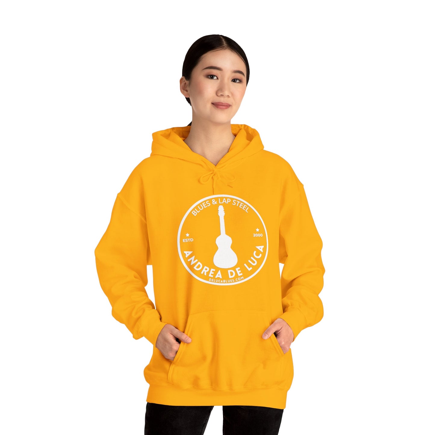 HOODED SWEATSHIRT - MAXI FELPA CON CAPPUCCIO ANDREA DE LUCA 2024