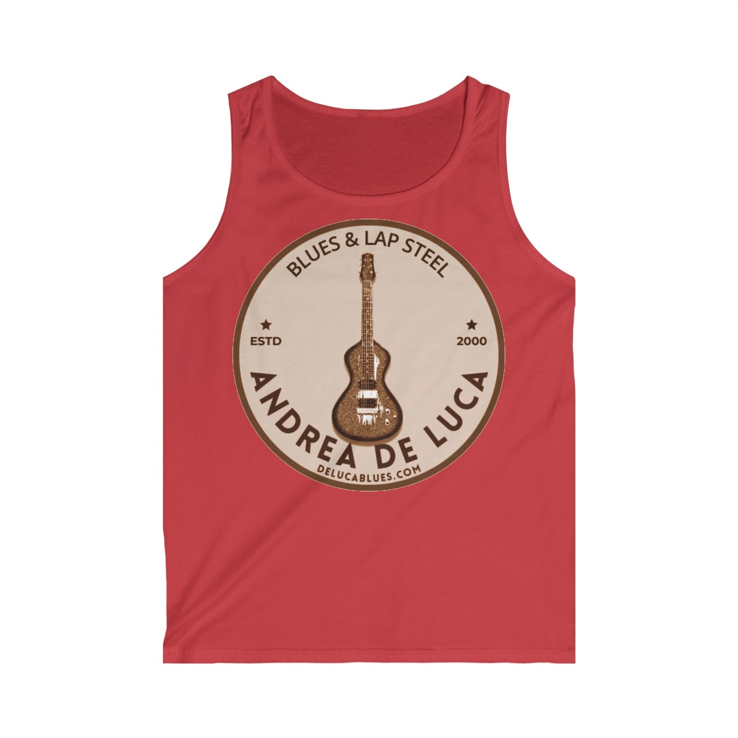 ANDREA DE LUCA CANOTTIERA - Men's Softstyle Tank Top