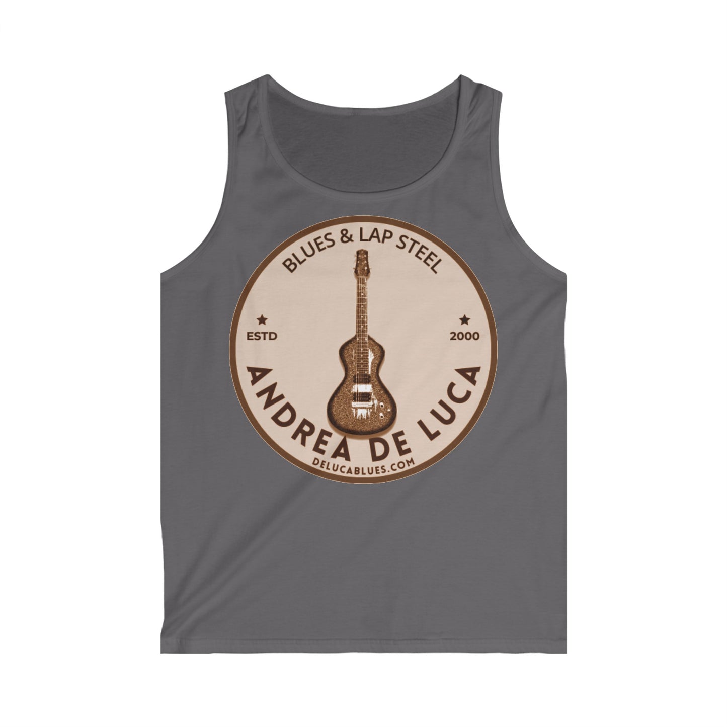 ANDREA DE LUCA CANOTTIERA - Men's Softstyle Tank Top