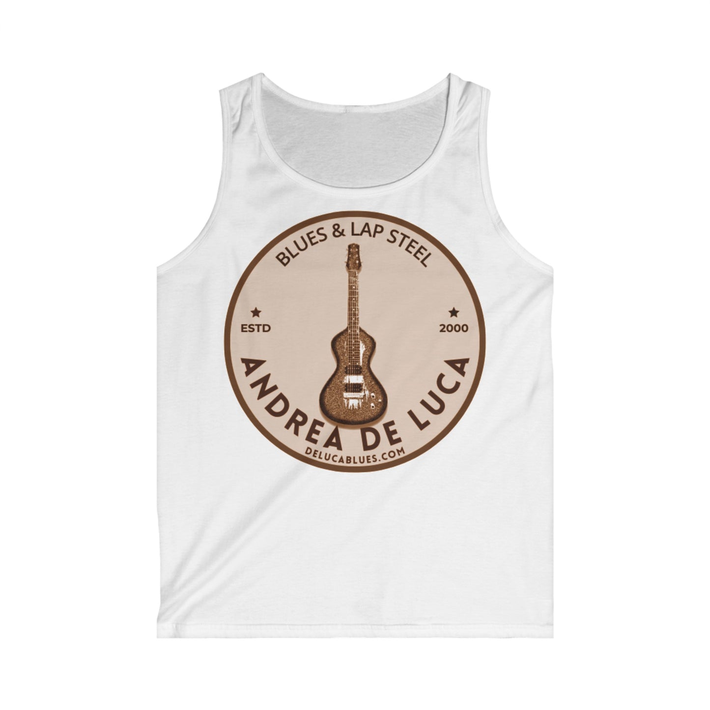 ANDREA DE LUCA CANOTTIERA - Men's Softstyle Tank Top