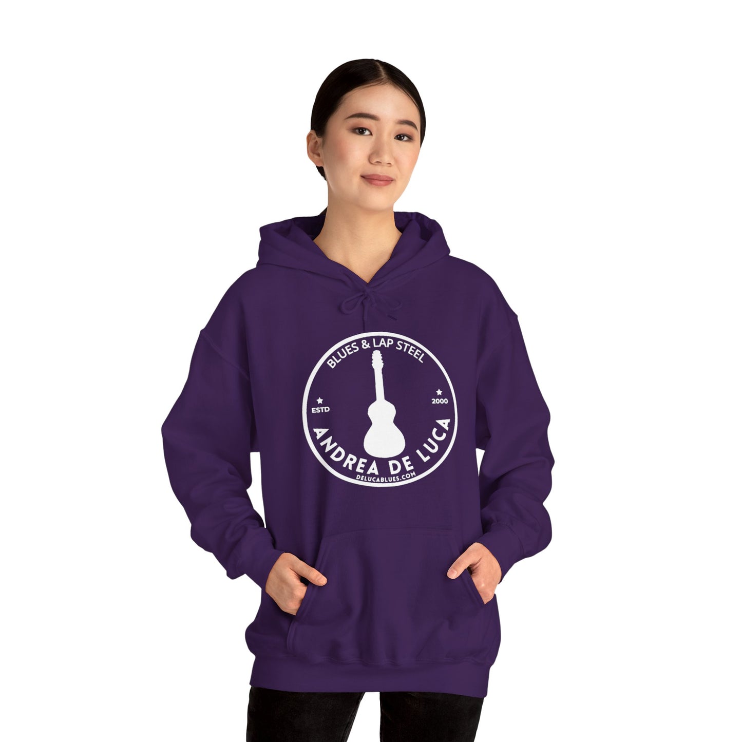 HOODED SWEATSHIRT - MAXI FELPA CON CAPPUCCIO ANDREA DE LUCA 2024