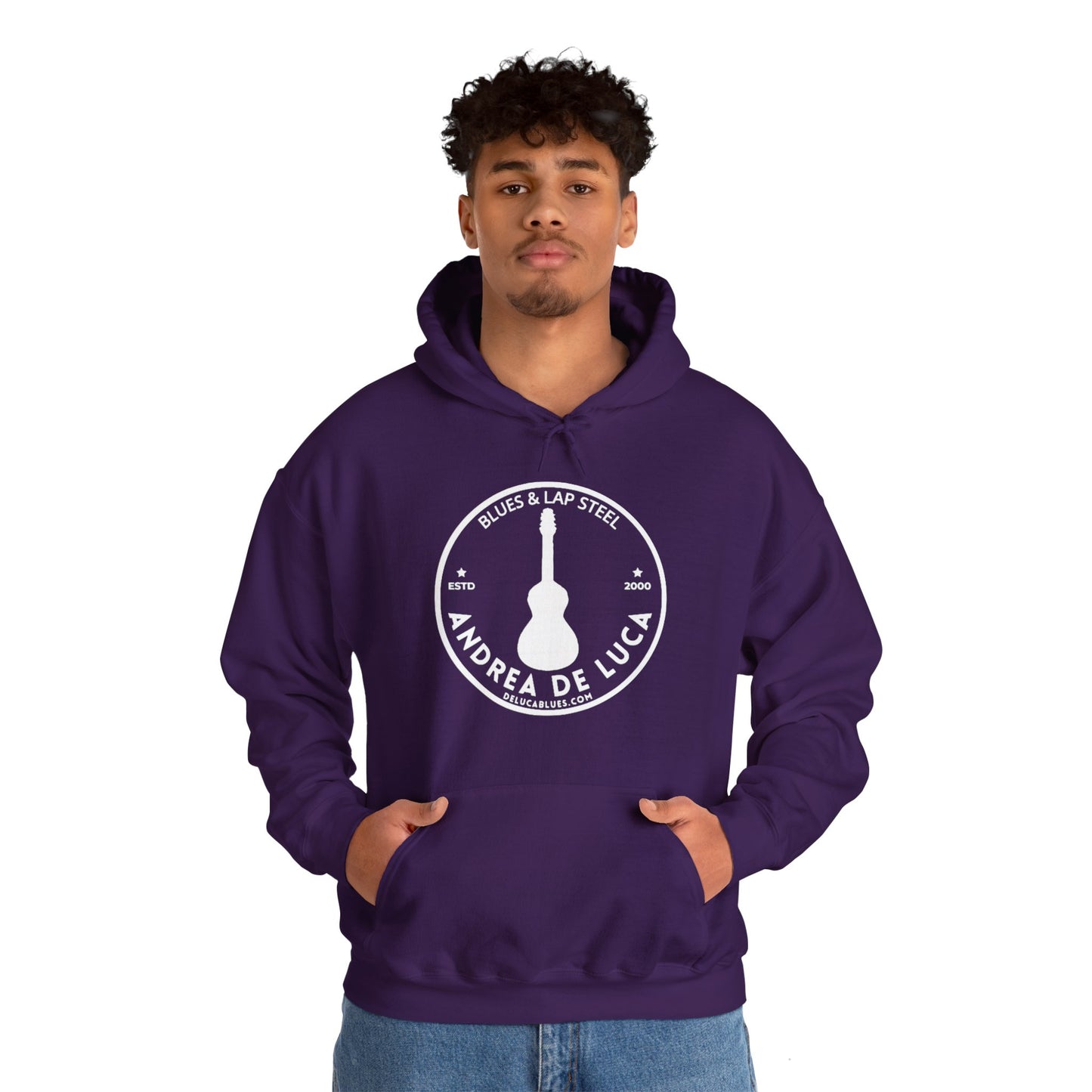 HOODED SWEATSHIRT - MAXI FELPA CON CAPPUCCIO ANDREA DE LUCA 2024
