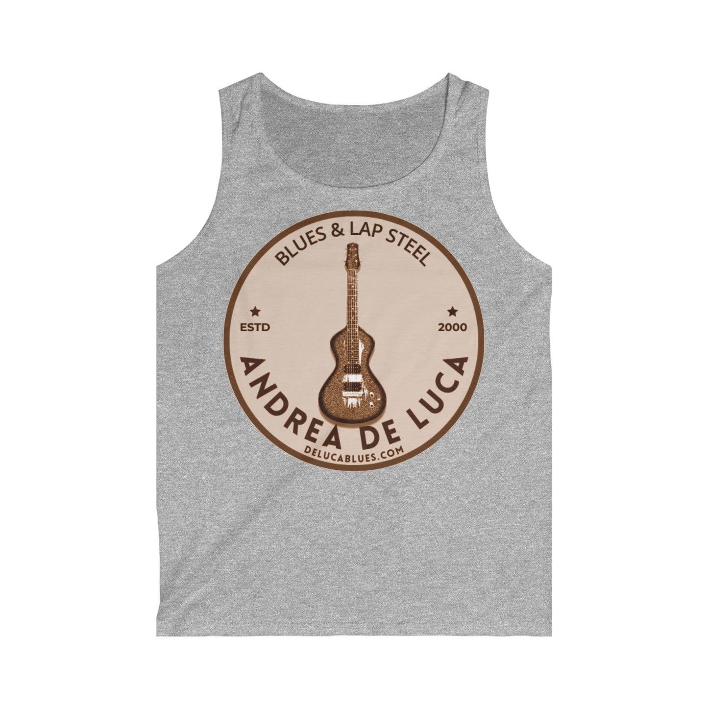 ANDREA DE LUCA CANOTTIERA - Men's Softstyle Tank Top