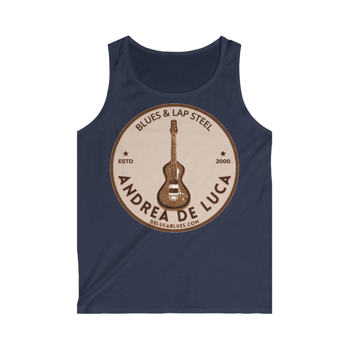 ANDREA DE LUCA CANOTTIERA - Men's Softstyle Tank Top