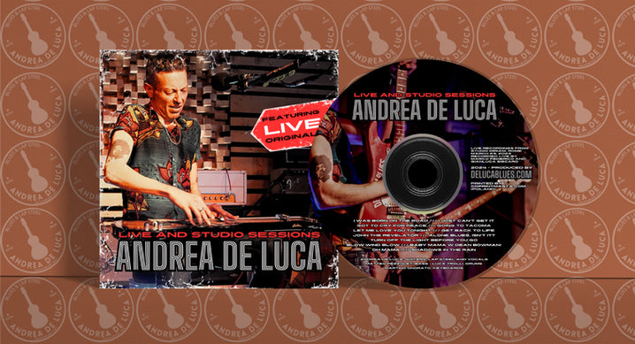 Nuovo Cd "Live and Studio Sessions" autografato da Andrea De Luca
